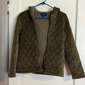 Charter Club Olive Quilted Jacket